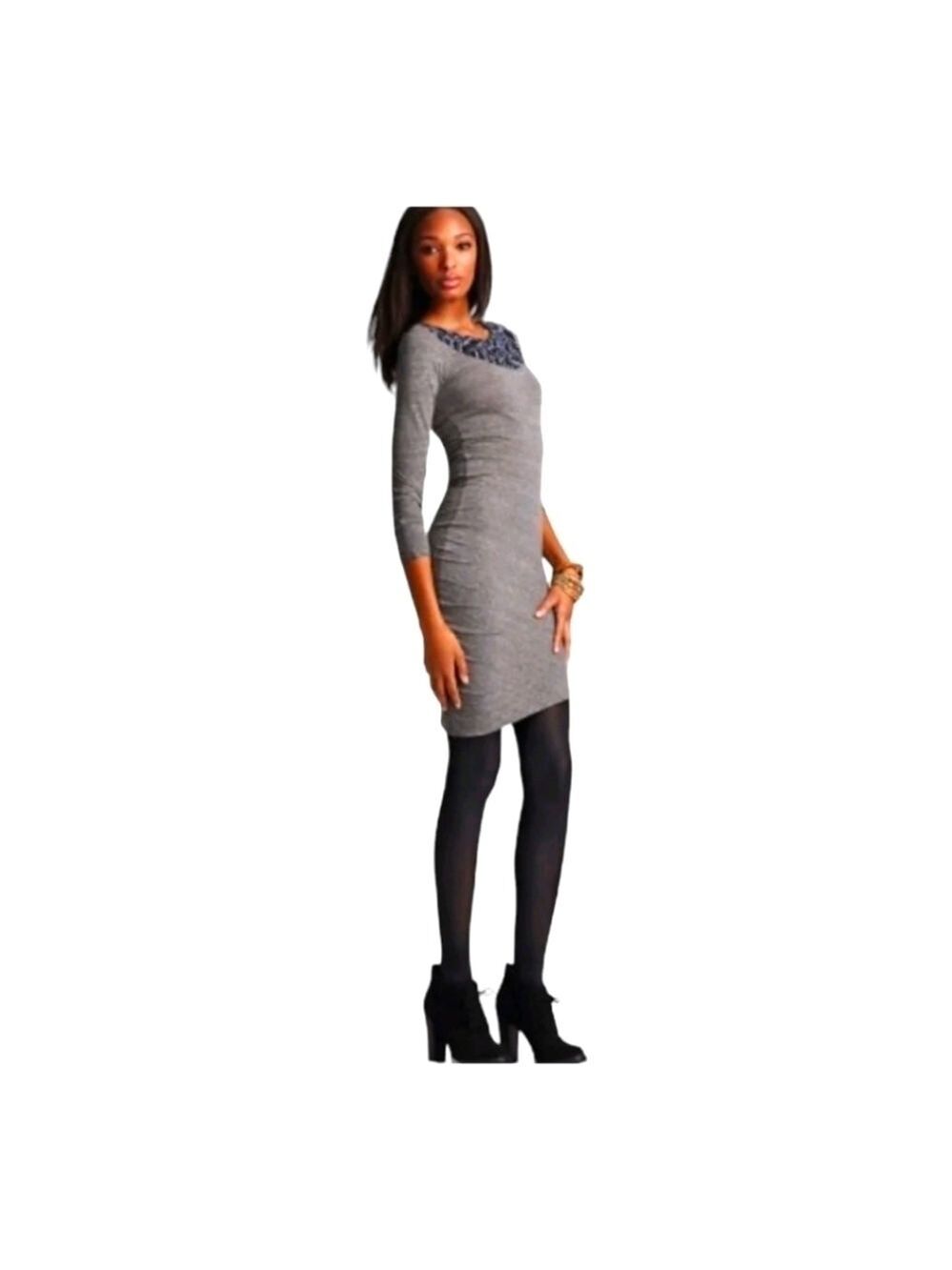 Free People Virendra Women's Asymmetric Hem Bodycon Dress,S/P